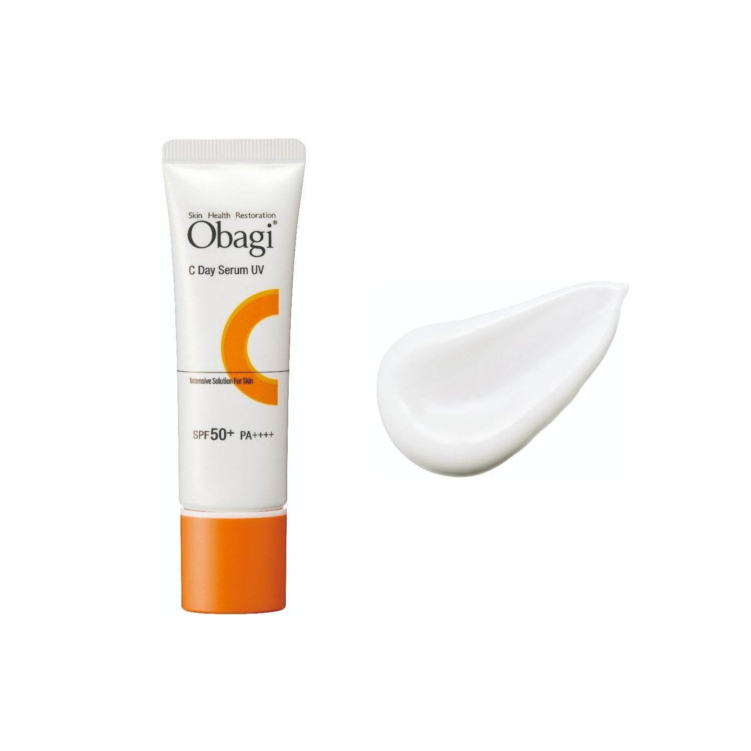 Rohto Obagi C Day Serum UV Sunscreen Emulsion SPF 50+ 30g - YOYO JAPAN