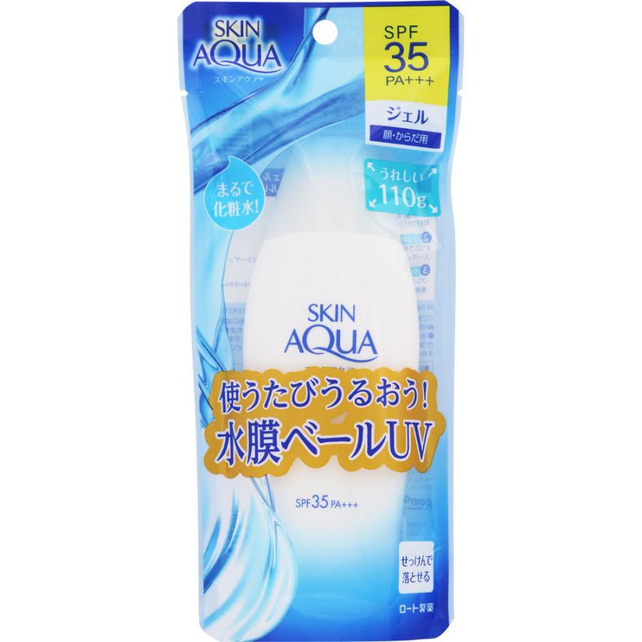 Rohto Skin Aqua Moisture Gel Sunscreen SPF35 PA+++ 110g - YOYO JAPAN