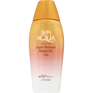 Rohto Skin Aqua Sunscreen Super Moisture Barrier UV Gel SPF50+ 100g - YOYO JAPAN
