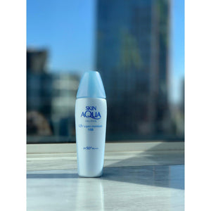 Rohto Skin Aqua Super Moisture Milk Sunscreen SPF50+ PA++++ 40ml - YOYO JAPAN