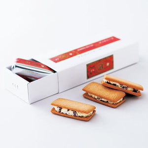 Rokkatei Marusei Butter Sandwich Cookies 10 Pieces - YOYO JAPAN