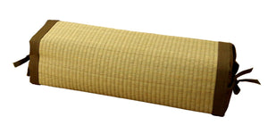 Ikehiko Corp Japan Rush Square Pillow 40X15Cm Filling Rush Chip #3625859 - YOYO JAPAN