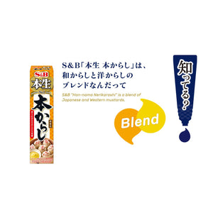 S&B Karashi Sauce Japanese Mustard Paste Tube 43g - YOYO JAPAN