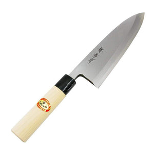 Sakai Takayuki Kasumitogi Shirogami Carbon Steel Deba Knife Deba 195mm (06038) - YOYO JAPAN