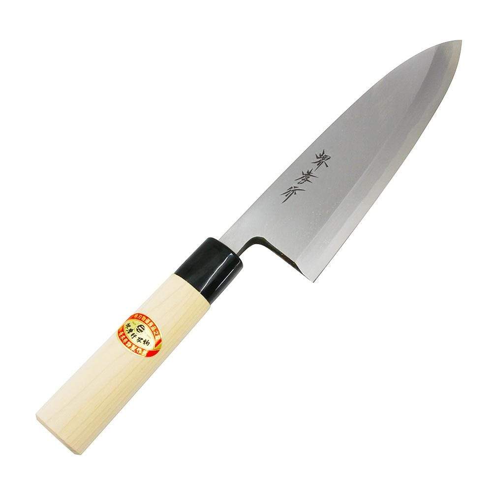 Sakai Takayuki Kasumitogi Shirogami Carbon Steel Deba Knife Deba 210mm (06039) - YOYO JAPAN