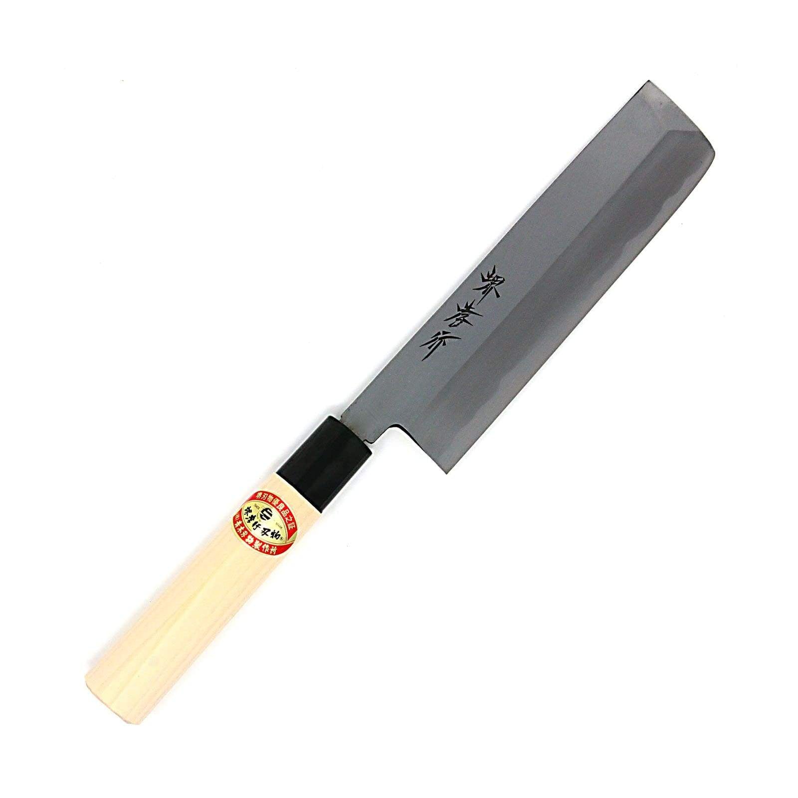 Sakai Takayuki Kasumitogi Shirogami Carbon Steel Usuba Knife Usuba 210mm (06065) - YOYO JAPAN