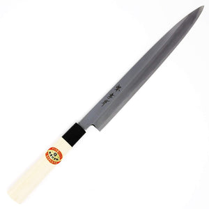 Sakai Takayuki Kasumitogi Shirogami Carbon Steel Yanagiba Knife Yanagiba 210mm (06002) - YOYO JAPAN