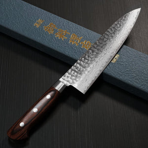 Sakai Takayuki VG10 Damascus Gyuto Japanese Chef's Knife 33 Layer 210mm - YOYO JAPAN