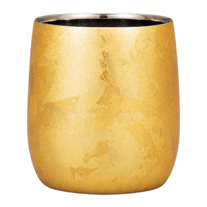 Mitani Sake Cup Shochu Cup Rock Cup Luxury Sakeware From Japan Yamanaka-Nuri Gold Coaster Incl. Traditional Craft Gift Boxed - YOYO JAPAN