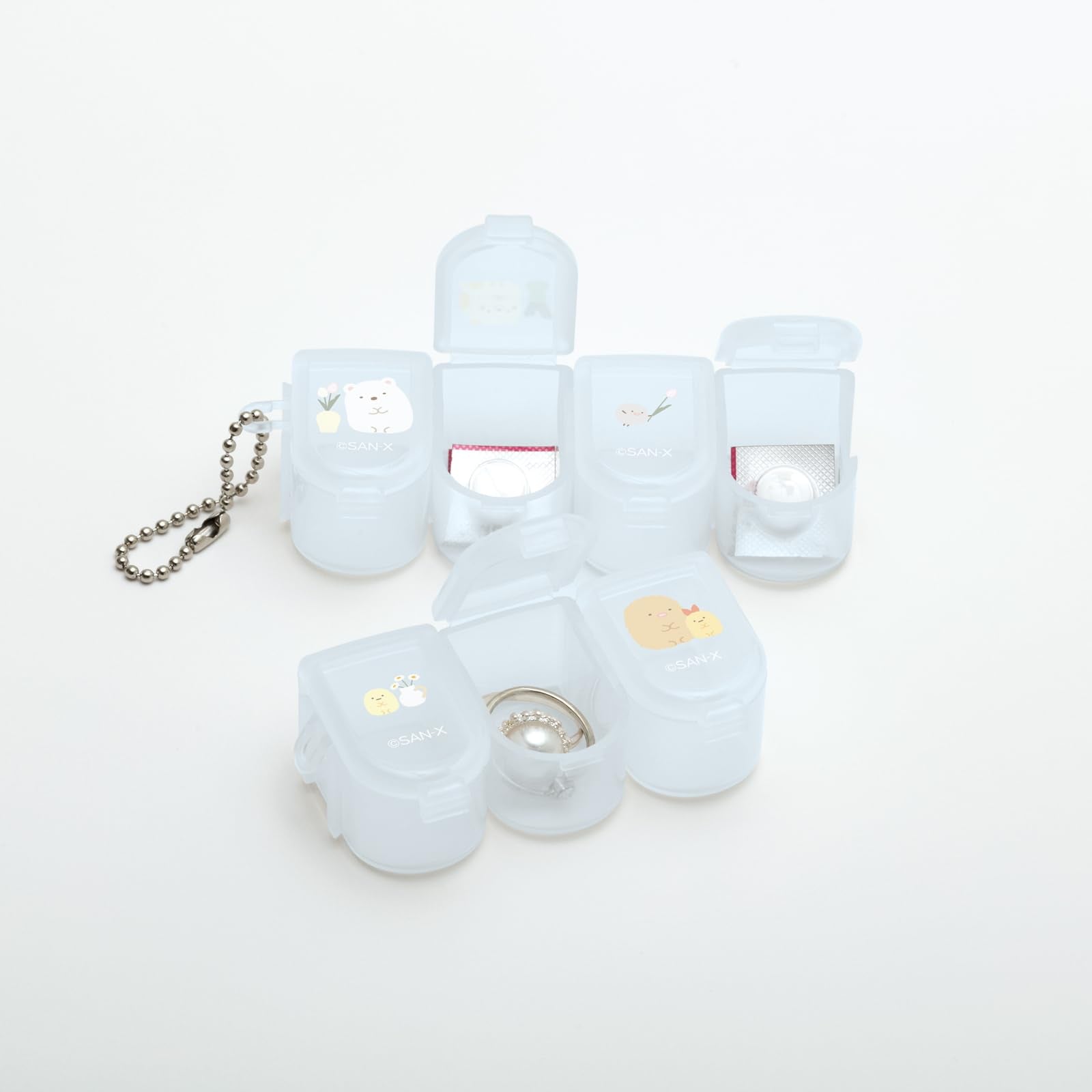 San-X Sumikko Gurashi Blue Pill Case - Character Mix Fb54403 - YOYO JAPAN