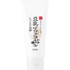Sana Nameraka Honpo Soy Milk Isoflavone Foaming Cleanser for Dry Skin 150g - YOYO JAPAN