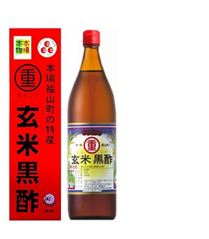 Marushige Naturally Fermented Black Vinegar 1 Year Aged 900ml - YOYO JAPAN
