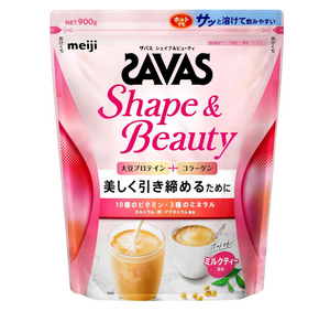 Meiji Savas For Woman Shape & Beauty Milk Tea Flavor 900G Protein - YOYO JAPAN