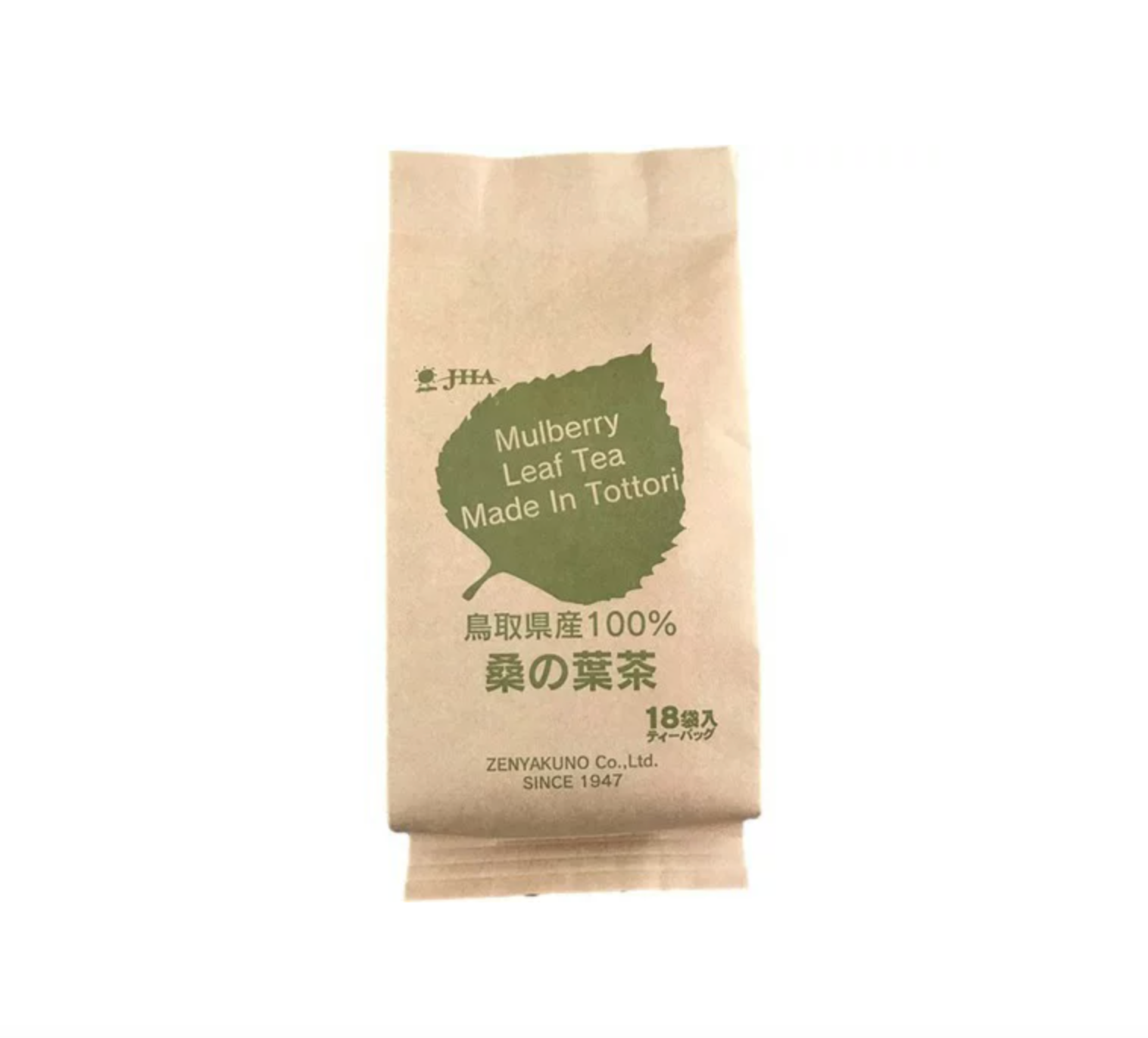 Zenyakuno Mulberry Leaf Tea 30 Bags - Made In Tottori - Organic Mulberry Leaf Tea - YOYO JAPAN