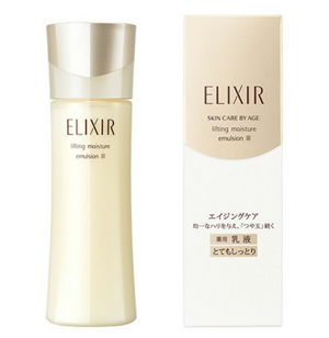 Shiseido Elixir Lifting Moisture Emulsion III 130ml - Japanese Aging-Care Moisture Emulsion - YOYO JAPAN