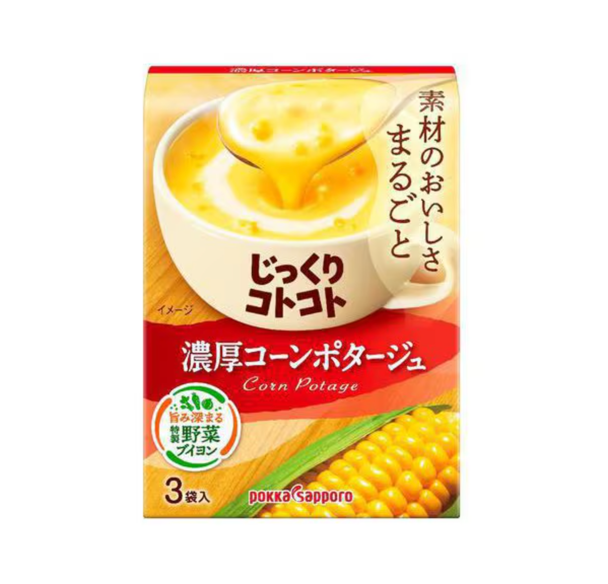 Pokka Sapporo Soup: Rich Corn Potage - YOYO JAPAN