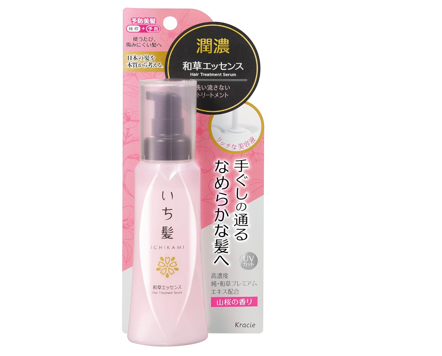 Kracie Ichikami Moisture Waso Hair Treatment Serum 100ml - Japanese Hair Care Product - YOYO JAPAN