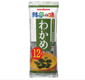 Marukome Instant Miso Soup Wakame (Pack of 3) - YOYO JAPAN