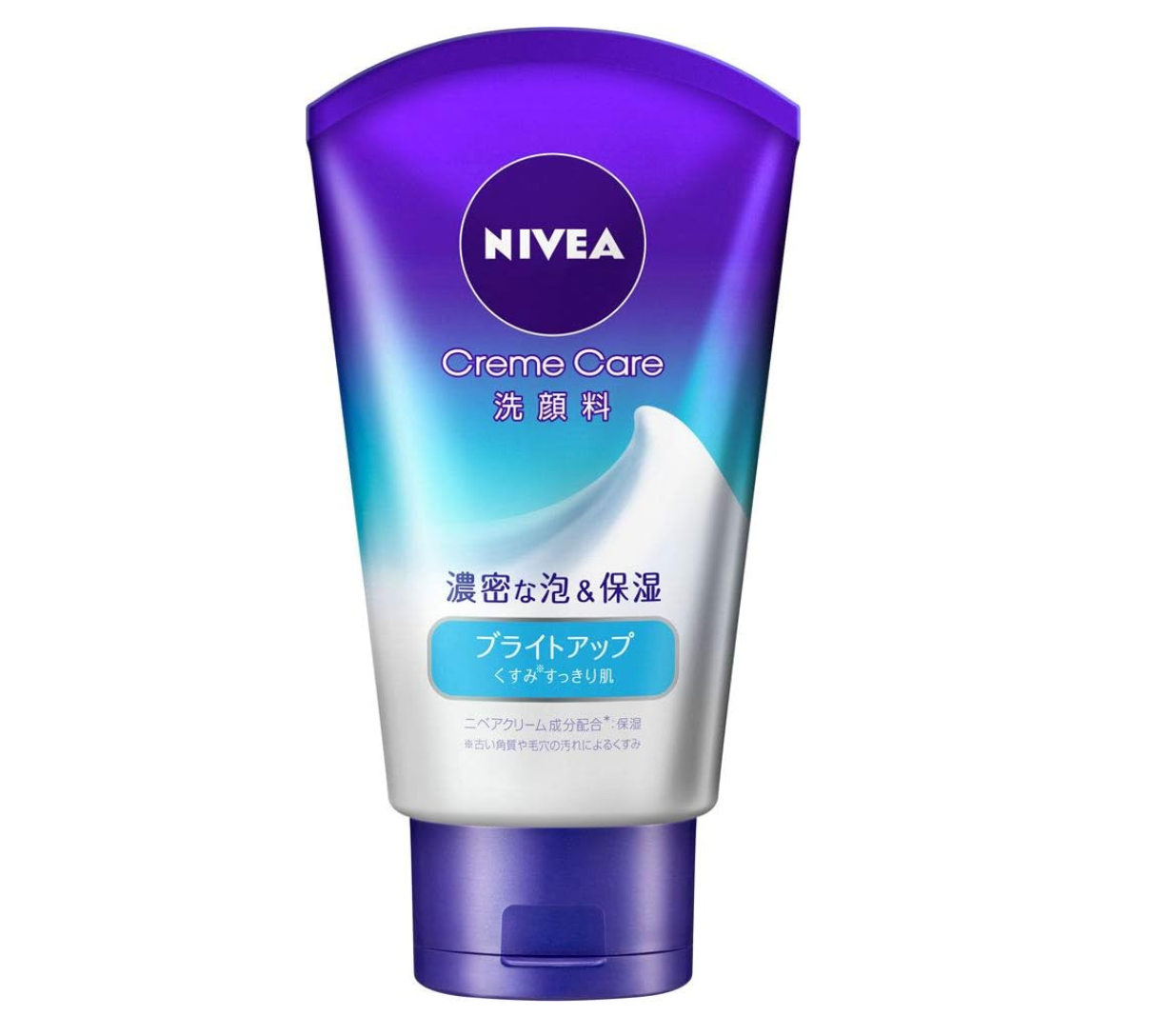 Nivea Creme Care Dullness Removal & Brightening 130g - Japanese Facial Wash - YOYO JAPAN