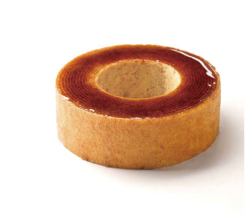 Dojima Caramel Baumkuchen Japanese Sponge Cake 1 Piece - YOYO JAPAN