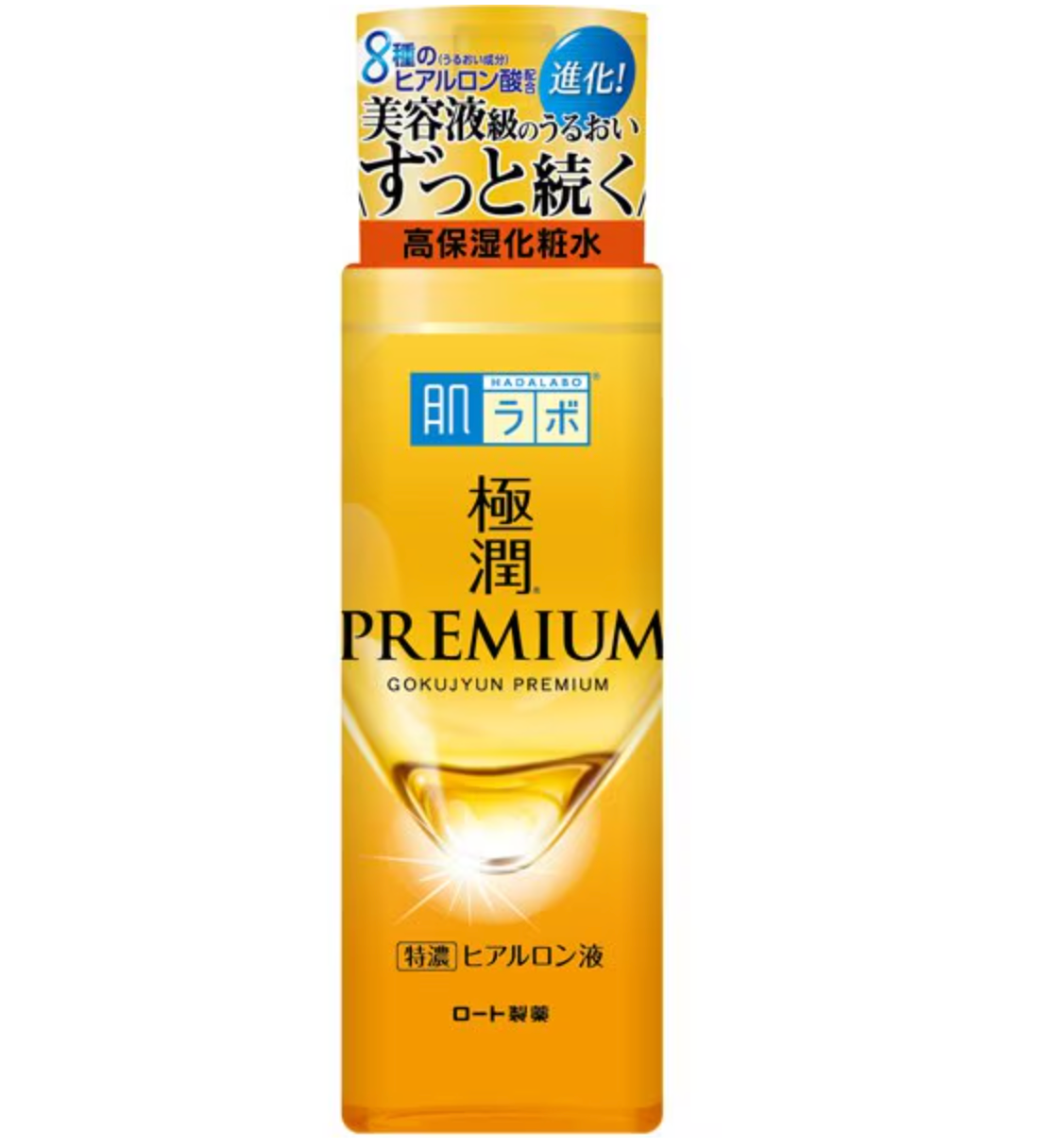 Rohto - HadaLabo Gokujyun Premium Hyaluronic Lotion (170ml) - Japanese Skincare - YOYO JAPAN