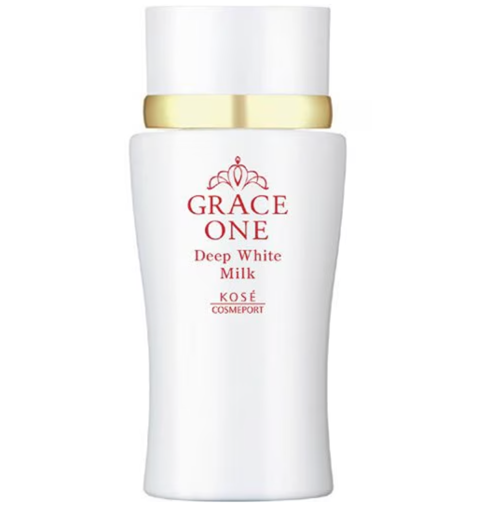 Kose Grace One Deep White Lotion Moist Swan Anti-Age Medicated Milk 130ml - Japan Lotion - YOYO JAPAN