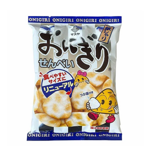 Masuya Onigiri Senbei Salted Japanese Rice Crackers (Pack of 3) - YOYO JAPAN