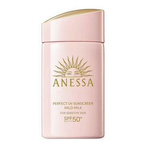 ANESSA Perfect UV Mild Milk N Sunscreen Fragrance Free 60mL SPF50+/PA++++ - YOYO JAPAN