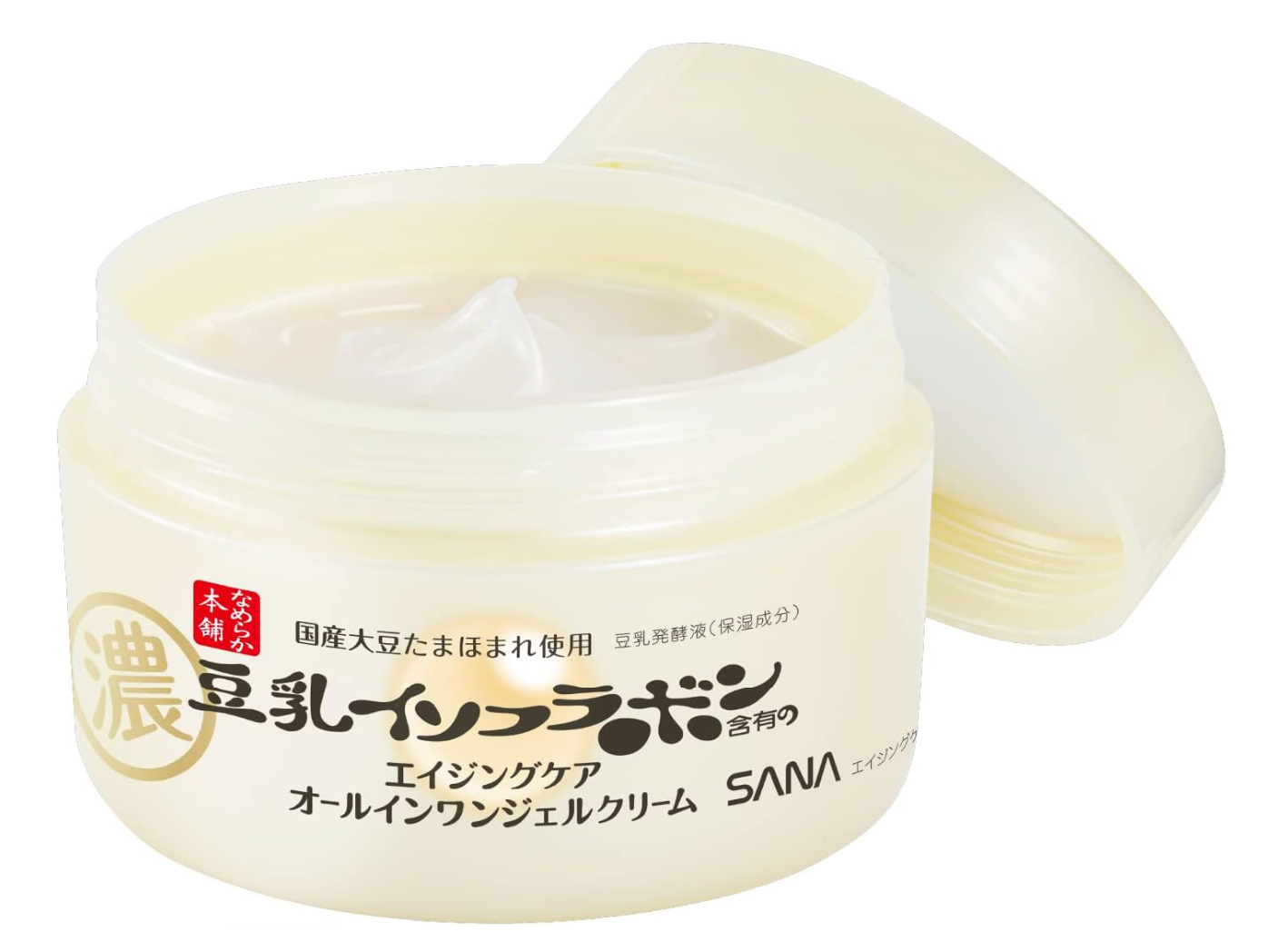 Sana Nameraka Honpo Isoflavone Wrinkle Gel Cream 100g - YOYO JAPAN