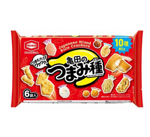 Kameda Tsumami Dane Senbei Cracker Assortment 120g (Pack of 3) - YOYO JAPAN