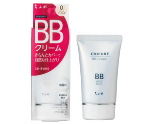 Chifure Foundation BB Cream SPF27 PA++ Slightly Pink Color 50g - Japanese Makeup Base - YOYO JAPAN