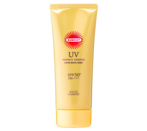kose Suncut UV Perfect Essence Super Water Proof SPF50+ PA++++ 110g - Sunscreen For Face And Body - YOYO JAPAN
