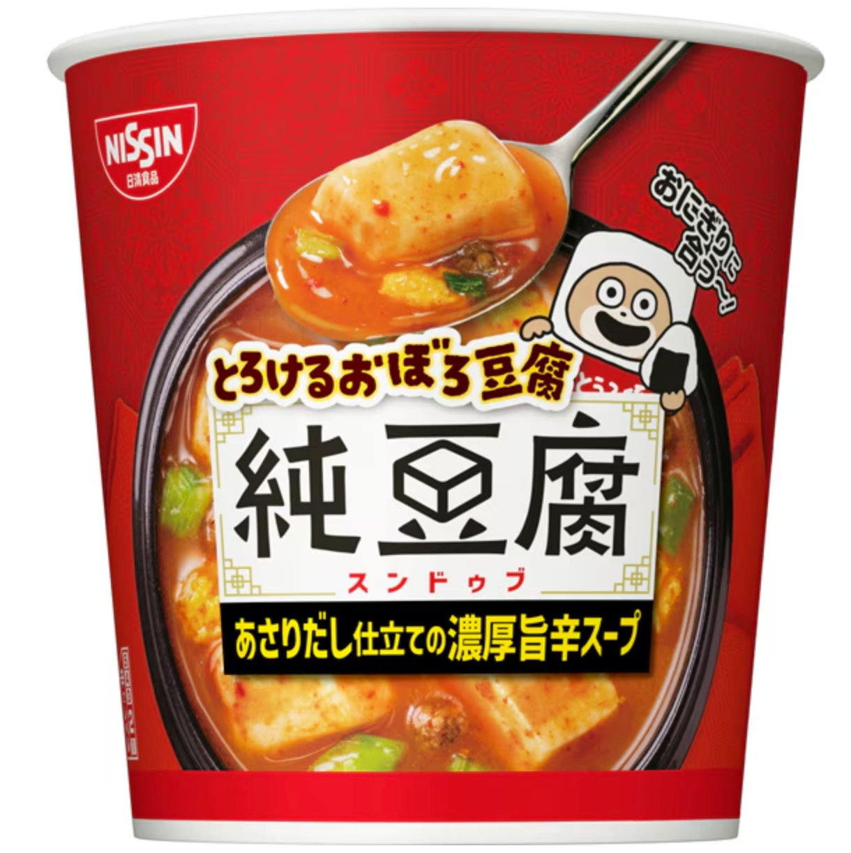 Nissin Sundubu Chige Hot Tofu Soup 17g (Pack of 3 Cups) - YOYO JAPAN