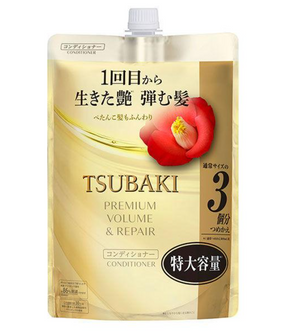 Shiseido Tsubaki Premium Repair Hair Conditioner (Refill Package) 900ml - Japanese Hair Treatment - YOYO JAPAN