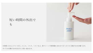 Muji Sunscreen Gel SPF50 + · PA ++++ 150mL - YOYO JAPAN