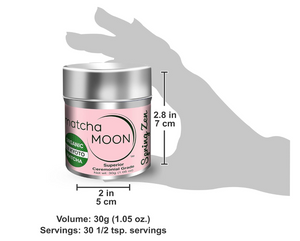 Matcha Moon Kyoto Uji Matcha Grown Organically, 30g - YOYO JAPAN
