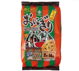 Masuya Onigiri Senbei Soy Sauce Flavored Rice Crackers (Pack of 3) - YOYO JAPAN