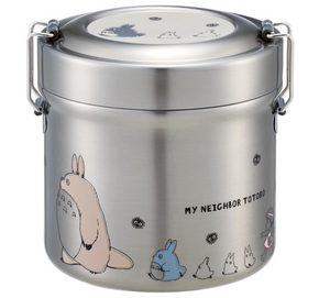 Skater 600Ml Vacuum Stainless Lunch Box Bowl My Neighbor Totoro Ghibli Silhouette Japan - YOYO JAPAN