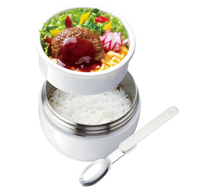 Cafe Bowl Lunchbox Modern Flower Kiki'S Delivery Service 540ml - YOYO JAPAN