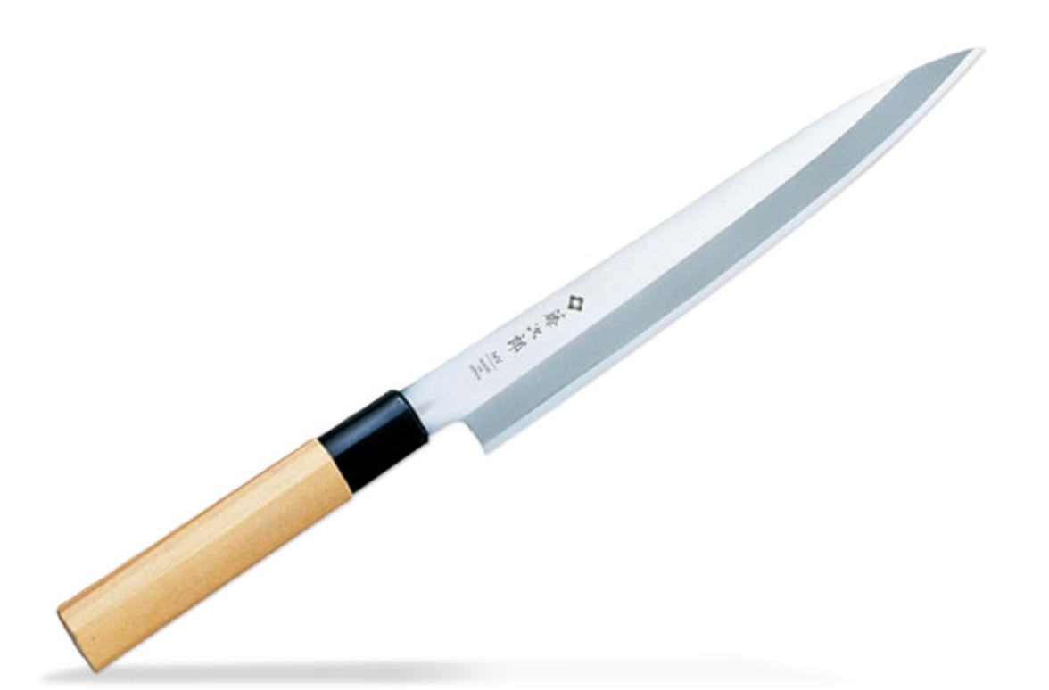 Tojiro Fujitora Mv 2-Layer Yanagiba Knife With Elastomer Handle 210mm - YOYO JAPAN