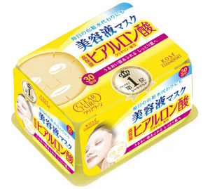 Kose Clear Turn Hyaluronic Acid Essence Facial Mask 30-Pack - YOYO JAPAN