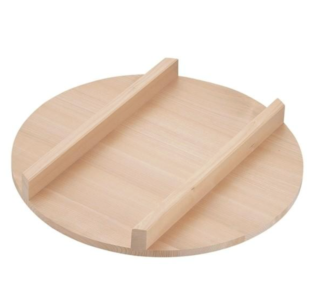 Miyabi Urushi Kogei Sawara Wooden Lid Japan 33Cm Hangiri