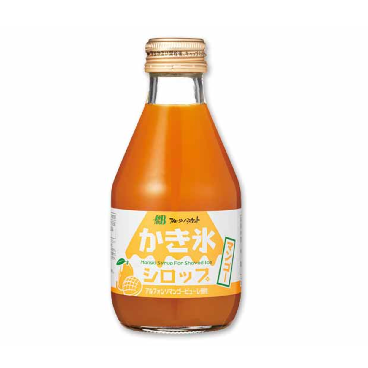 Fruit Basket Mikan Kakigori Syrup Additive-Free Mango Shaved Ice Syrup 180ml