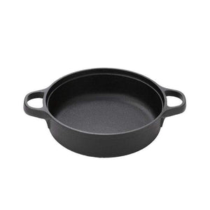 Seieido 26Cm Japanese Cast Iron Sukiyaki & Gyoza Pan - YOYO JAPAN