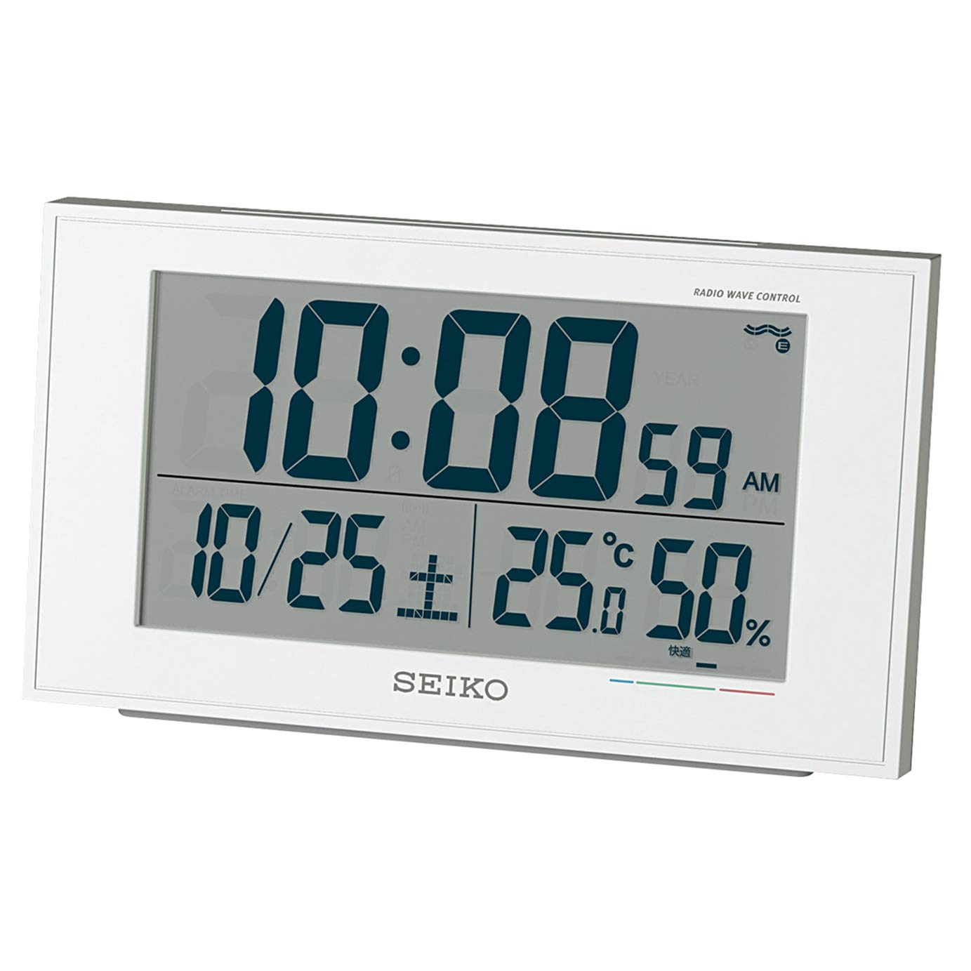 Seiko Clock Alarm Clock Radio Digital Calendar Japan - YOYO JAPAN