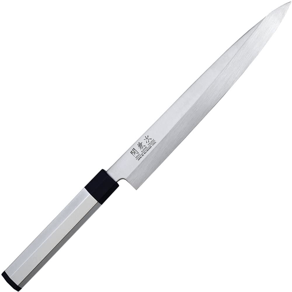 Sekikanetsugu Single Edged Japanese Sashimi Knife with Aluminum Handle 240mm - YOYO JAPAN
