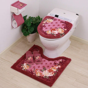 Senko Princess Toilet Lid Cover Japan Rose Antibacterial Deodorant 38926 - YOYO JAPAN