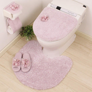 Senko Japan Sds Toilet Lid Cover Purple Hot Water Wash Heating Petit Luxury Salon De Soiree Series 35633 - YOYO JAPAN