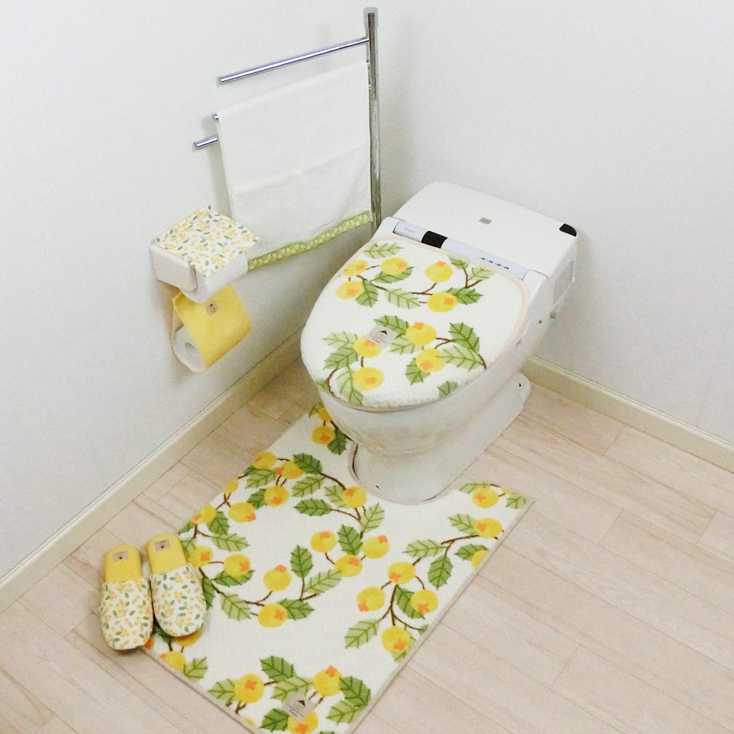 Senko Toilet Lid Cover Yellow Japan Adsorption Sheet Made In Japan 35535 - YOYO JAPAN