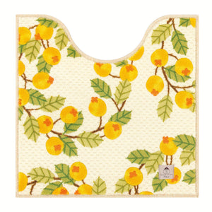 Senko Japan Toilet Mat Yellow 60X60Cm Made In Japan 35539 - YOYO JAPAN